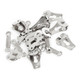 9mm Trouser Hook and Bar Fasteners - Silver